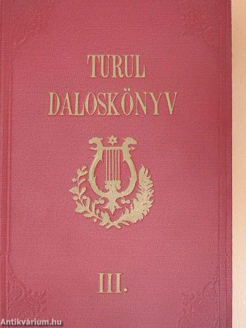 Turul daloskönyv III.