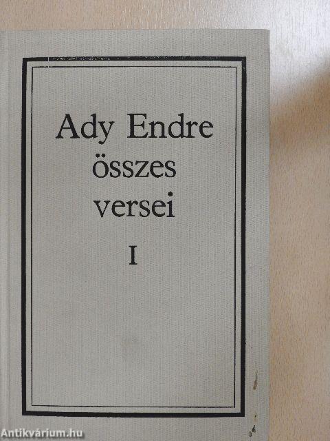 Ady Endre összes versei I-II.