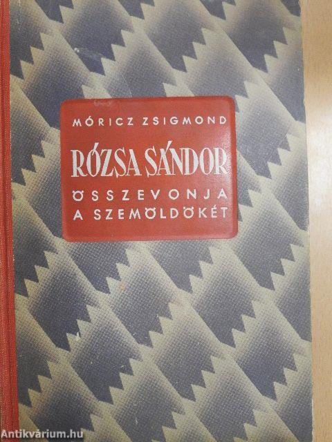 Rózsa Sándor összevonja a szemöldökét