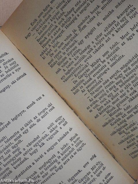 Rózsa Sándor a lovát ugratja