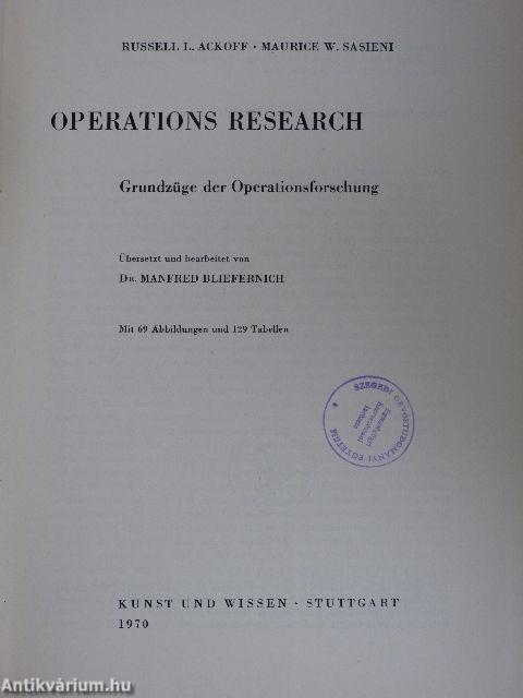 Operations Research