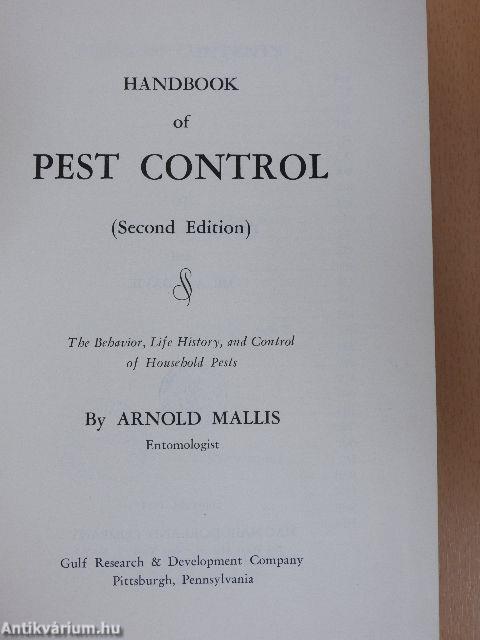 Handbook of Pest Control