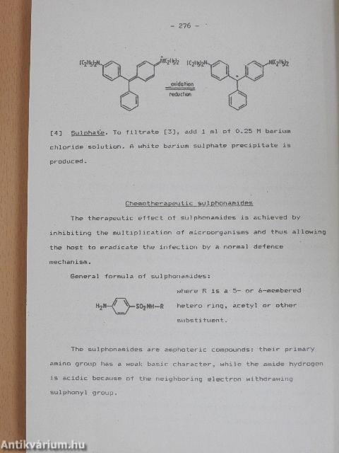 A Laboratory Manual of Pharmaceutical Chemistry