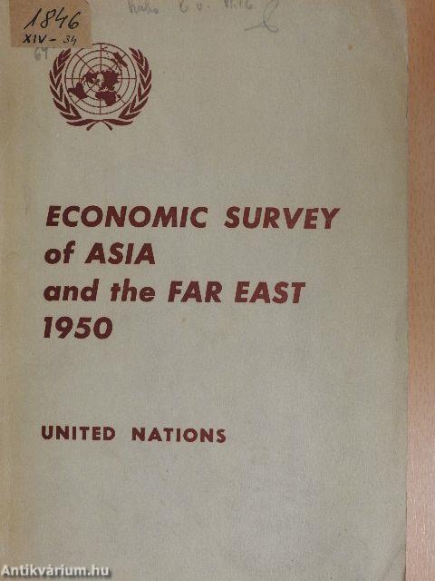 Economic Survey of Asia and the Far East 1950