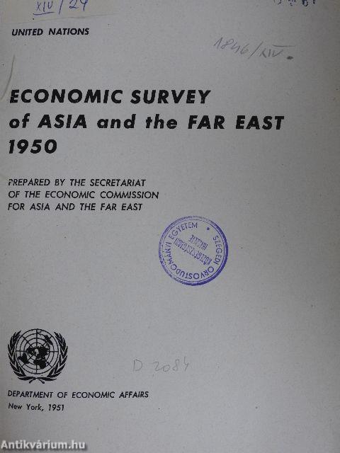 Economic Survey of Asia and the Far East 1950