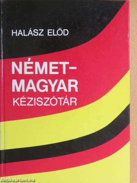 Német-magyar kéziszótár