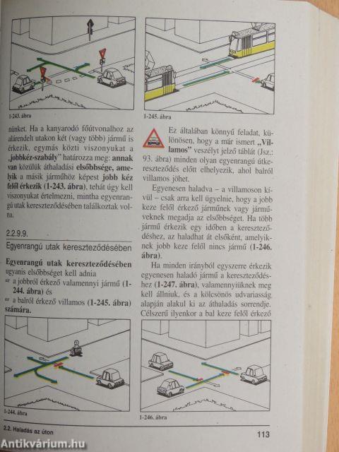 A járművezetői vizsga tankönyve