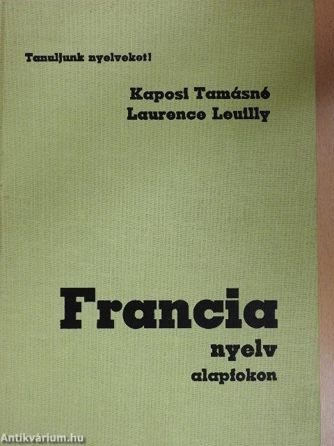 Francia nyelv alapfokon