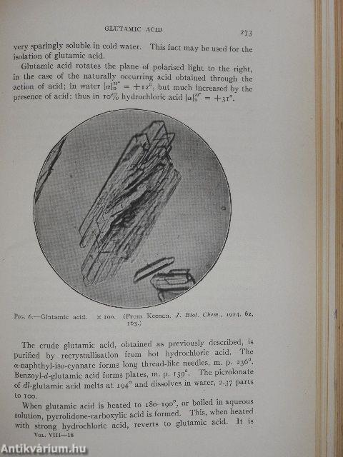 Glucosides, Non-Glucosidal Bitter Principles, Enzymes, Putrefaction Bases, Animal Bases, Animal Acids, The Cyanogen Compounds, The Proteins, The Digestion Products of Proteins