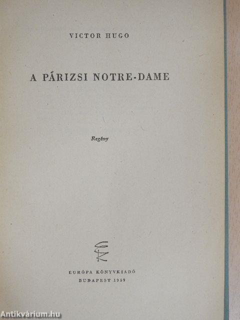 A párizsi Notre-Dame
