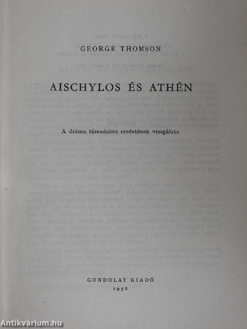 Aischylos és Athén