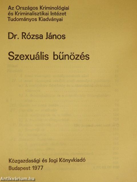 Szexuális bűnözés