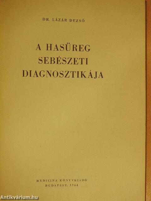 A hasüreg sebészeti diagnosztikája