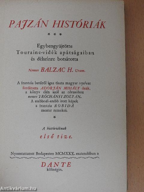 Pajzán históriák