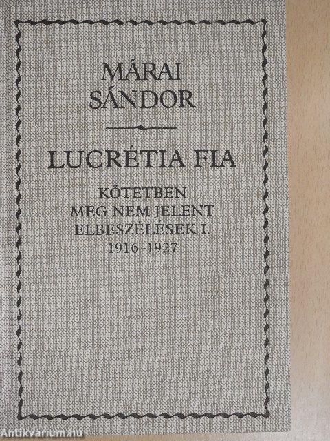 Lucrétia fia