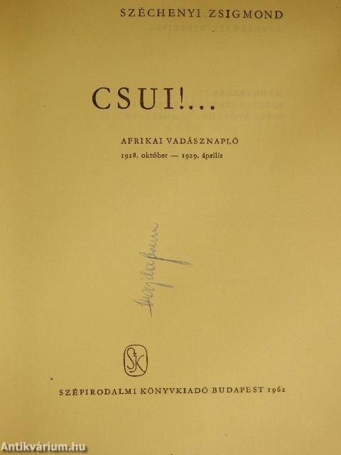 Csui!...