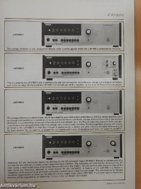 Instruments and Systems