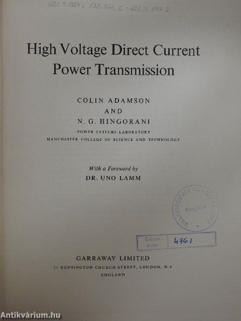 High Voltage Direct Current Power Transmission