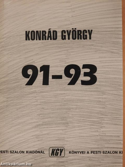 91-93 (dedikált példány)