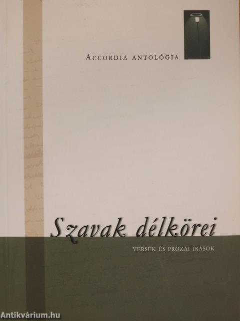 Szavak délkörei (dedikált példány)