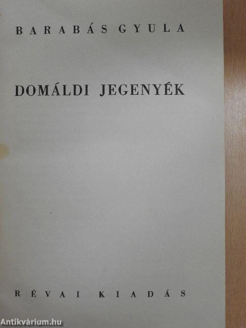 Domáldi jegenyék