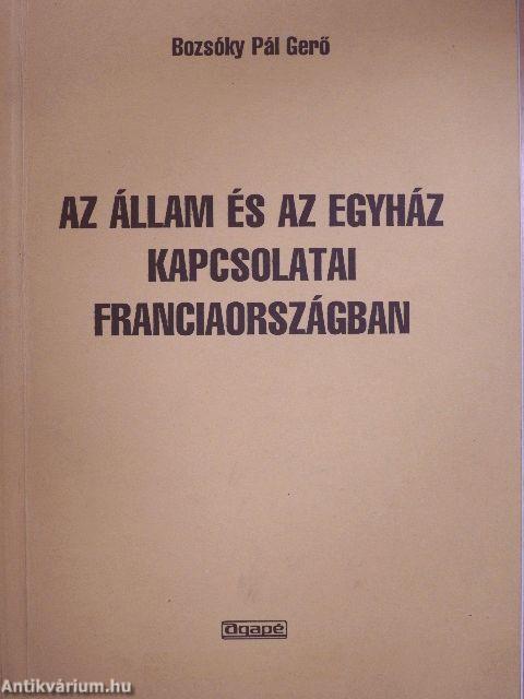 Az állam és az egyház kapcsolatai Franciaországban