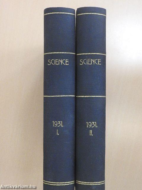 Science 1931 (nem teljes évfolyam) I-II.