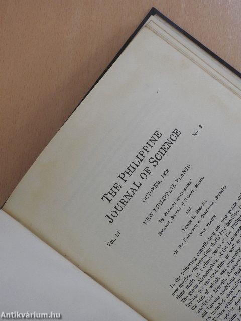 The Philippine Journal of Science 1928. (nem teljes évfolyam)