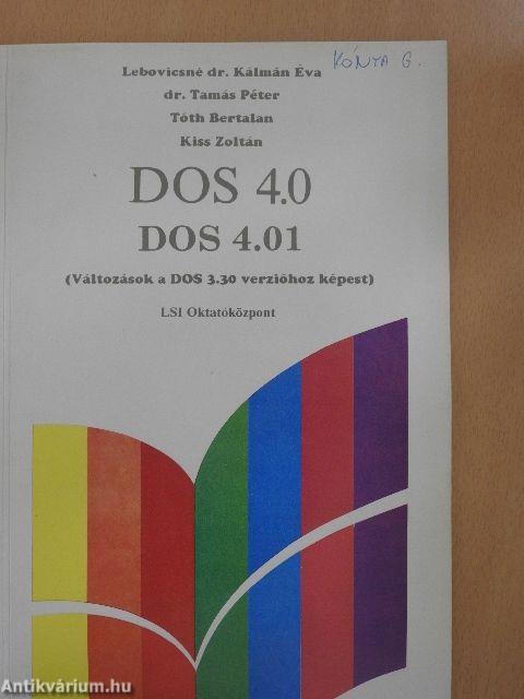 DOS 4.0/DOS 4.01