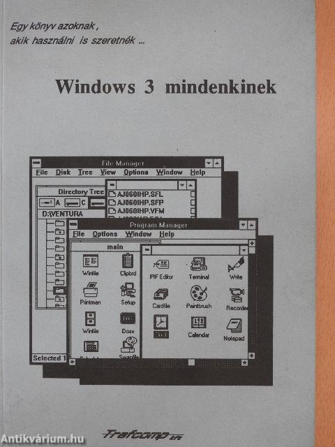 Windows 3 mindenkinek