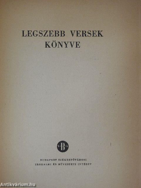 Legszebb versek könyve