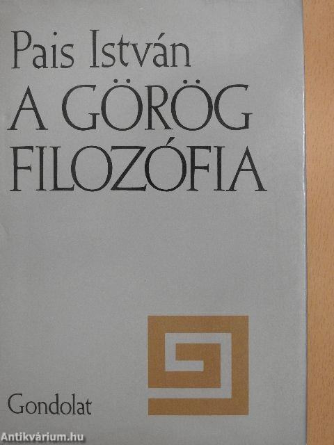 A görög filozófia