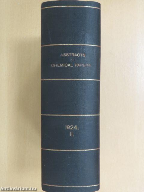 Journal of the Chemical Society 1924/II.