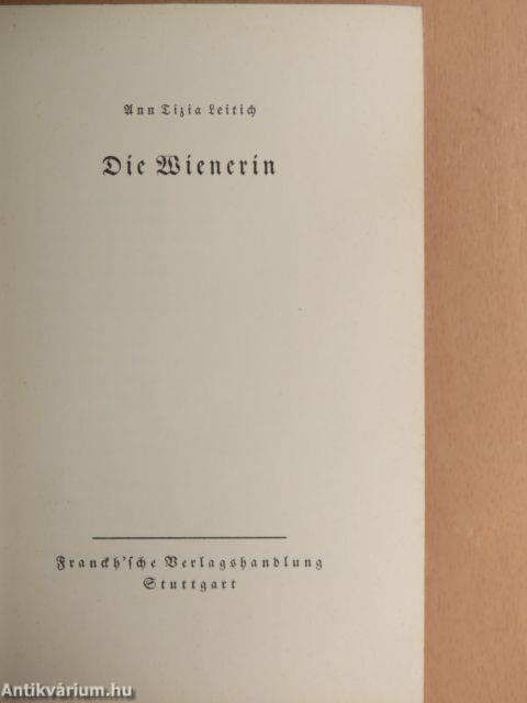 Die Wienerin (gótbetűs)