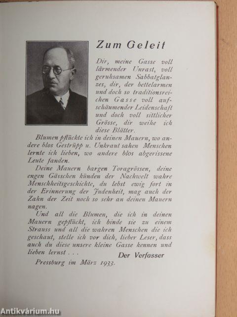 Pressburger Ghetto Geschichten und Gestalten