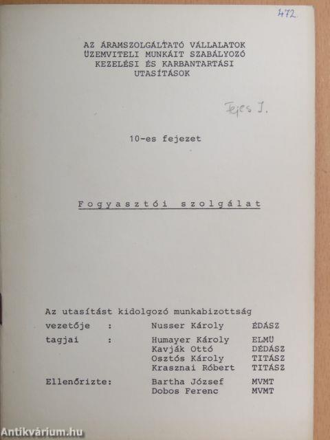 Fogyasztói szolgálat