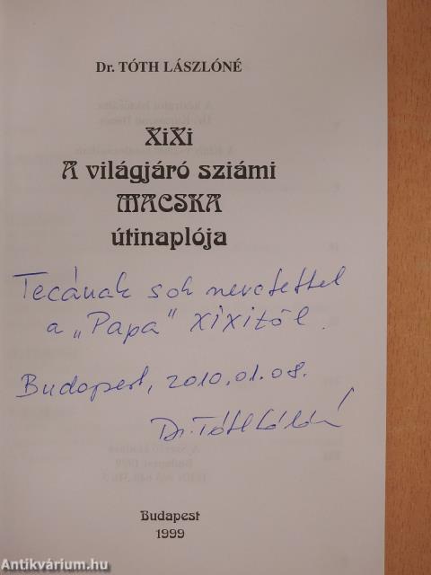 Xixi (dedikált példány)