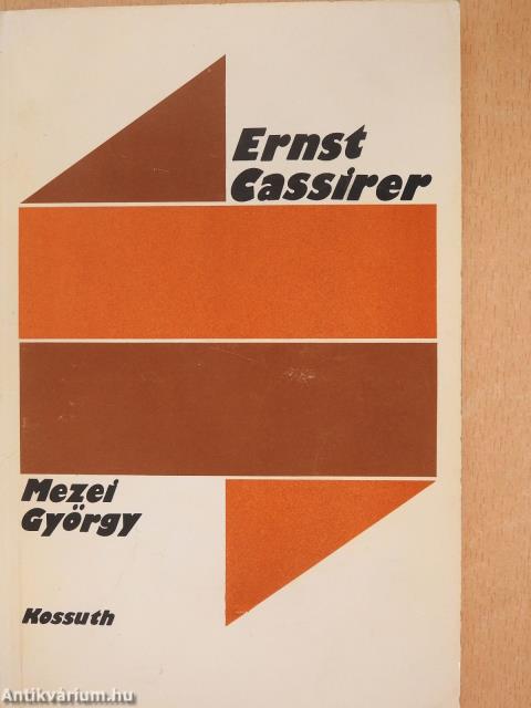 Ernst Cassirer (dedikált példány)