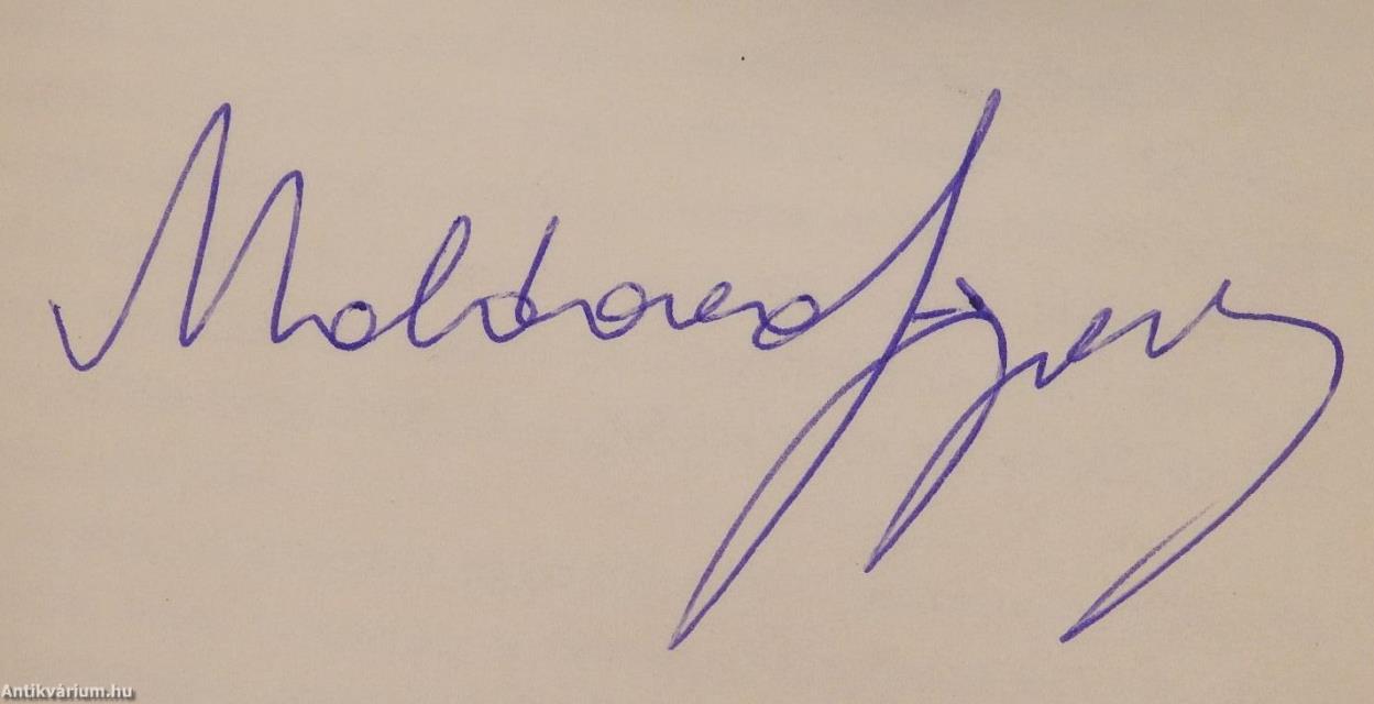 A Szent Imre-induló (aláírt példány)