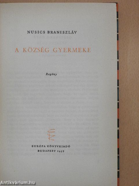 A község gyermeke