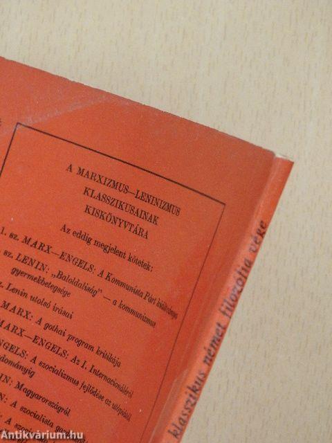 Ludwig Feuerbach és a klasszikus német filozófia vége