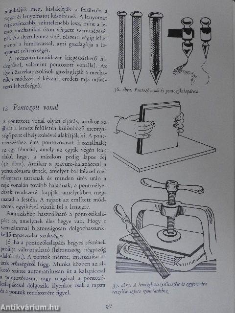 A rézkarc technikája