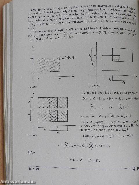 Valós analízis I.