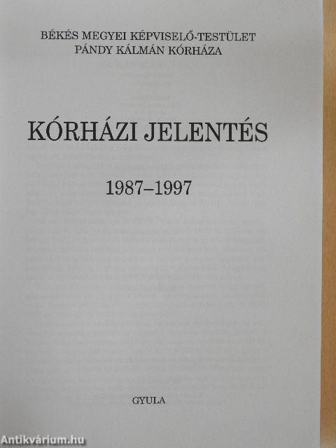 Kórházi jelentés