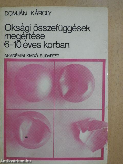 Oksági összefüggések megértése 6-10 éves korban