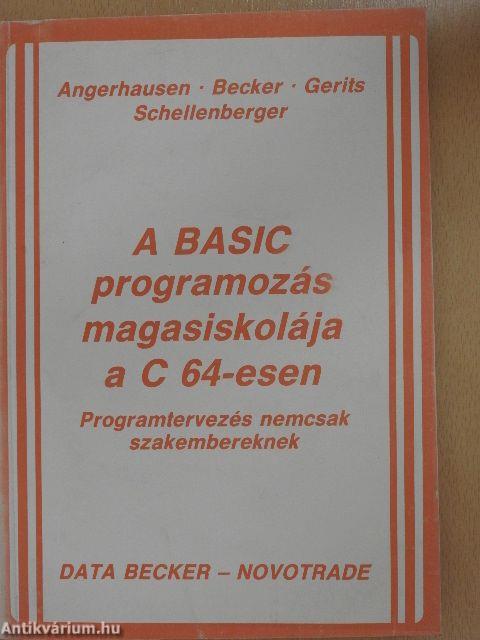 A BASIC programozás magasiskolája a C 64-esen