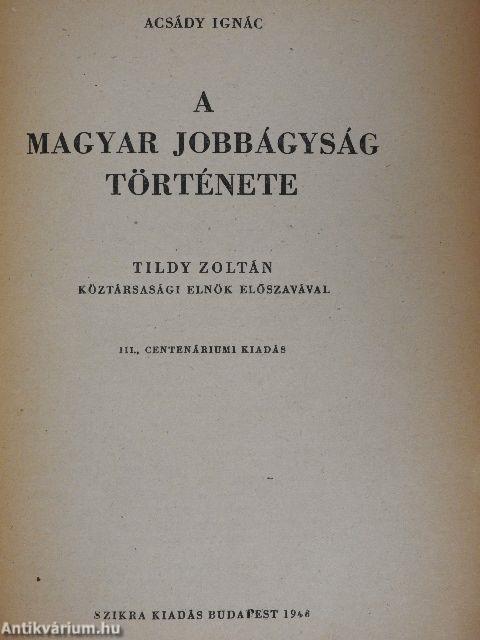 A magyar jobbágyság története