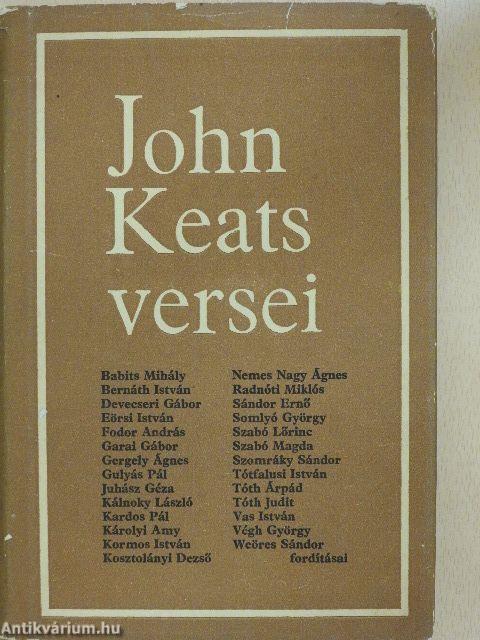 John Keats versei