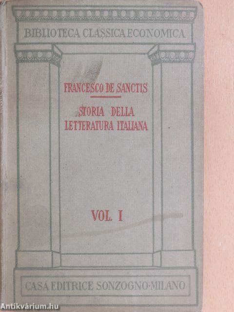 Storia della Letteratura Italiana I.