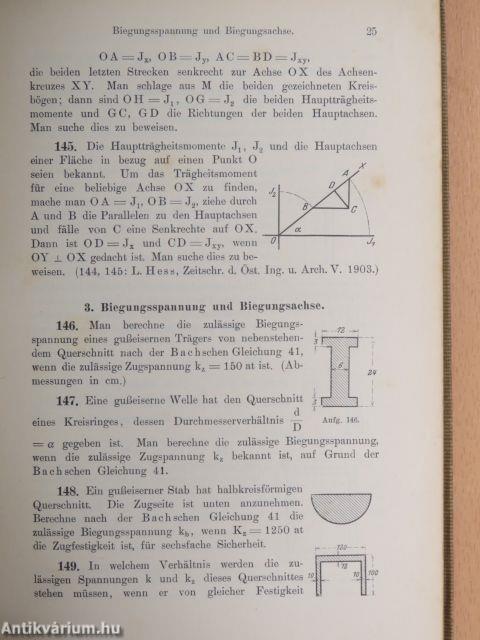 Aufgaben aus der Technischen Mechanik II.